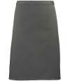 PR151 Colours Mid Length Apron Dark Grey colour image